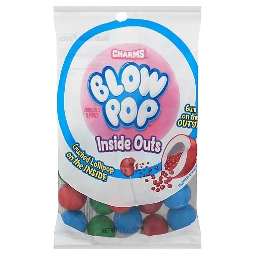 BLOW POPS INSIDE OUTS PEG BAG