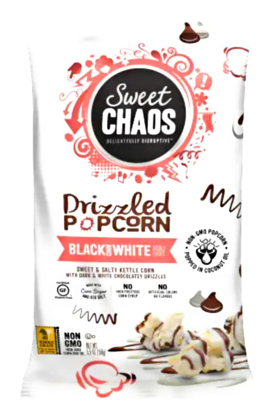 SWEET CHAOS DRIZZLED POPCORN - CHOCOLATEY DOUBLE