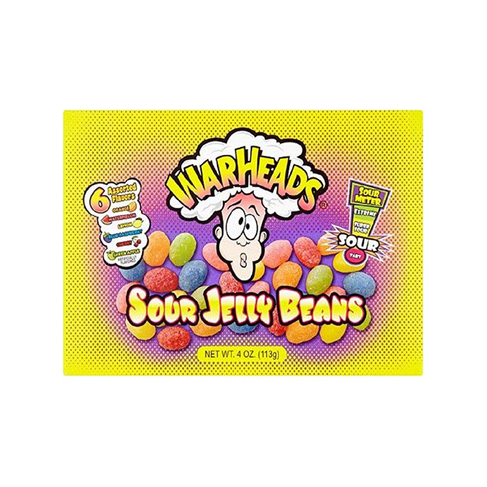 WARHEADS SOUR JELLY BEANS THEATER BOX