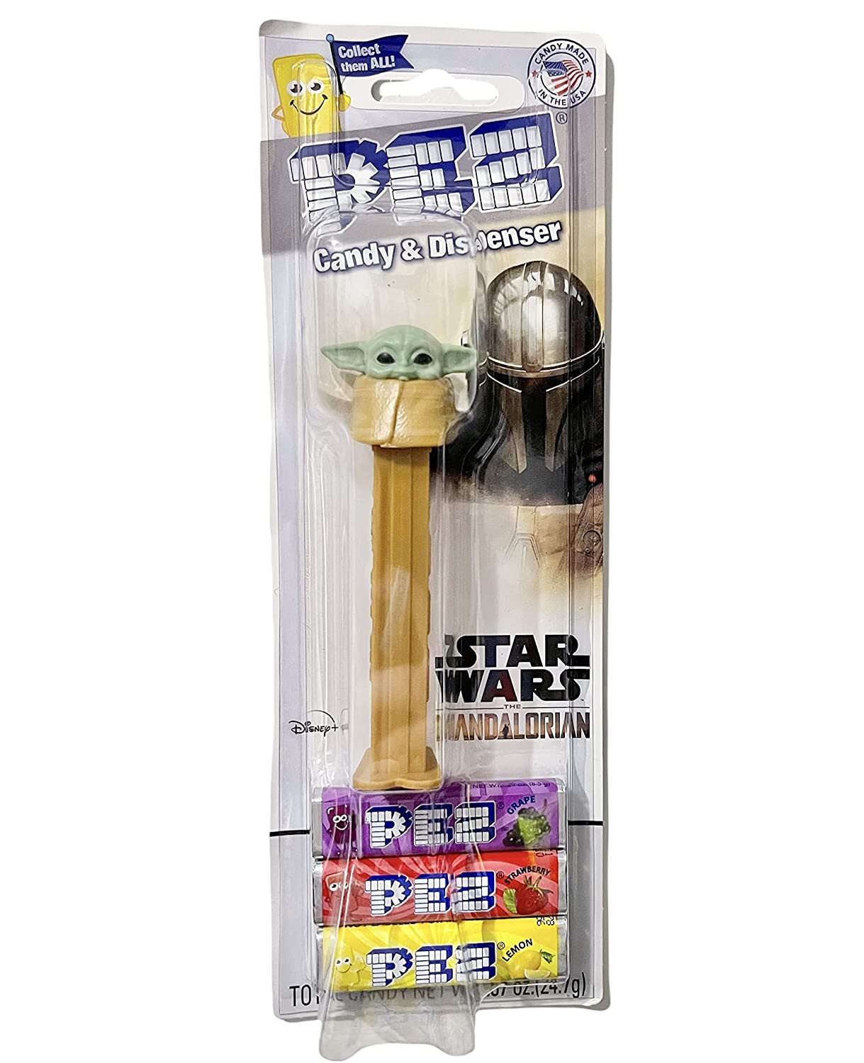 PEZ BLISTER PACK - MANDALORIAN - ASSORTMENT