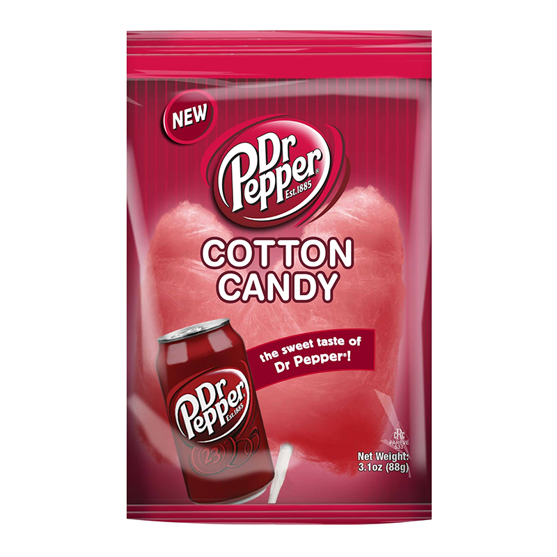 COTTON CANDY LARGE PEG BAG - DR. PEPPER