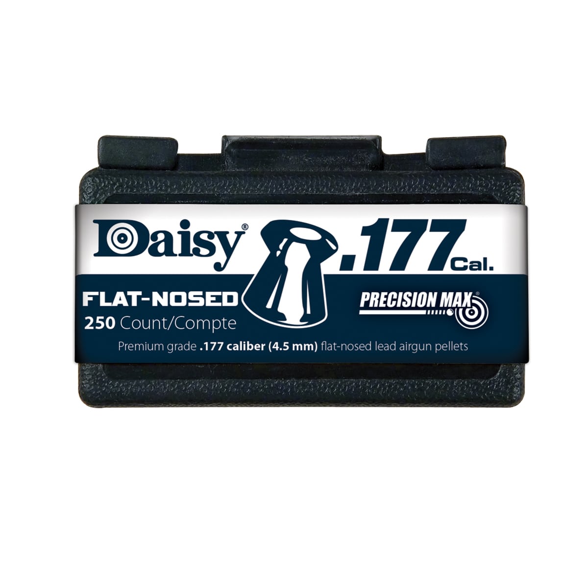 DAISY .177 CALIBER PRECISIONMAX FLAT PELLETS, 250-COUNT